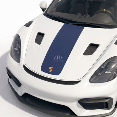 718 Cayman GT4RS 982 Center Stripes Decals