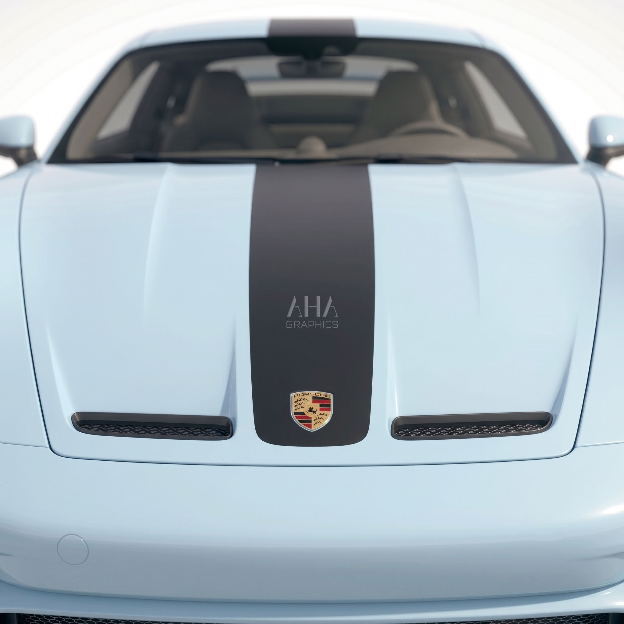 992 GT3 Center Stripes Decals