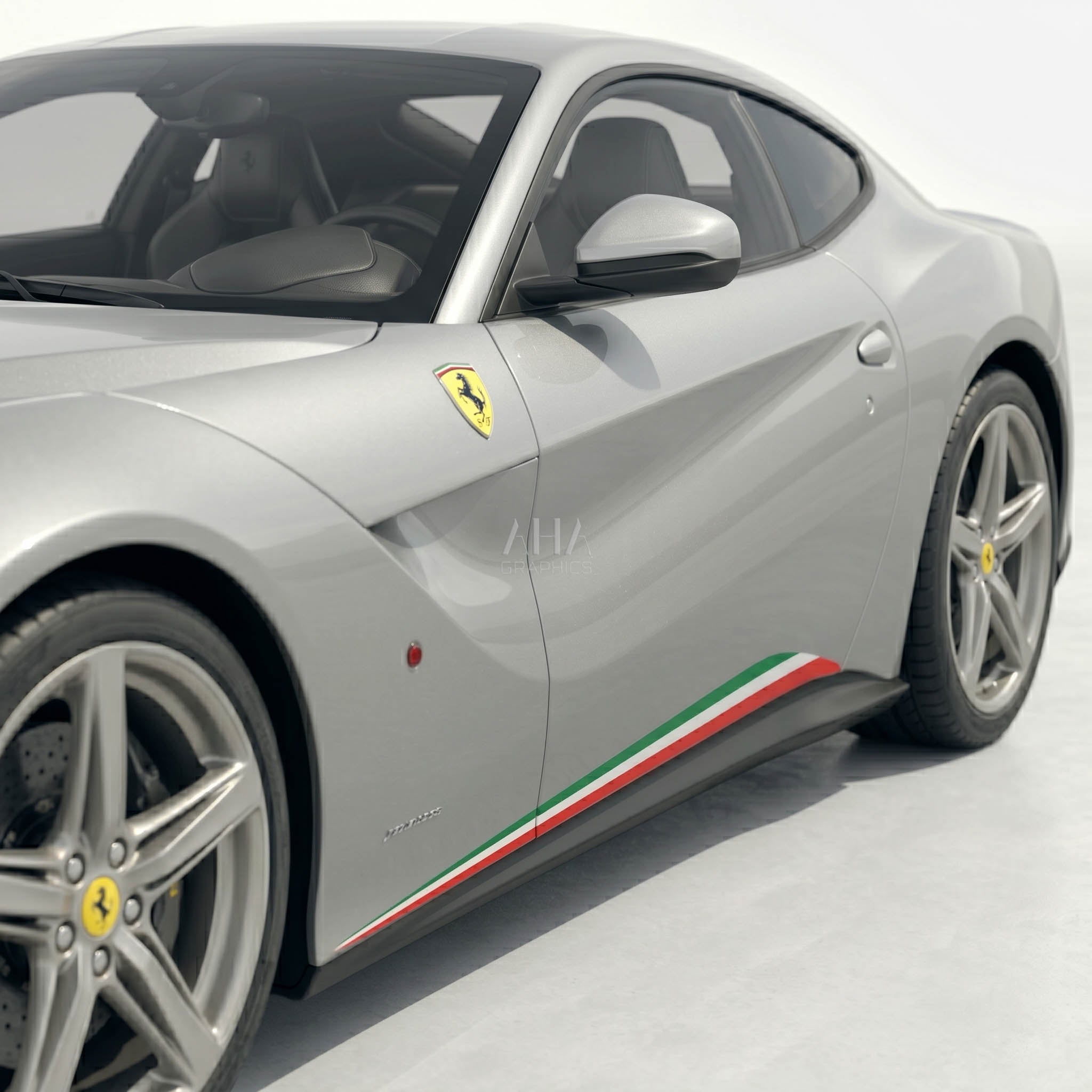 Ferrari F12 Berlinetta Italian Side Stripes Decals