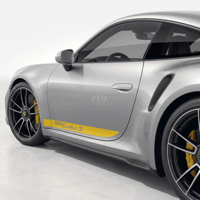 992 911 Turbo S Side Stripes Decals