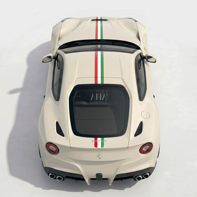 Ferrari F12 Berlinetta Italian Center Stripes Decals