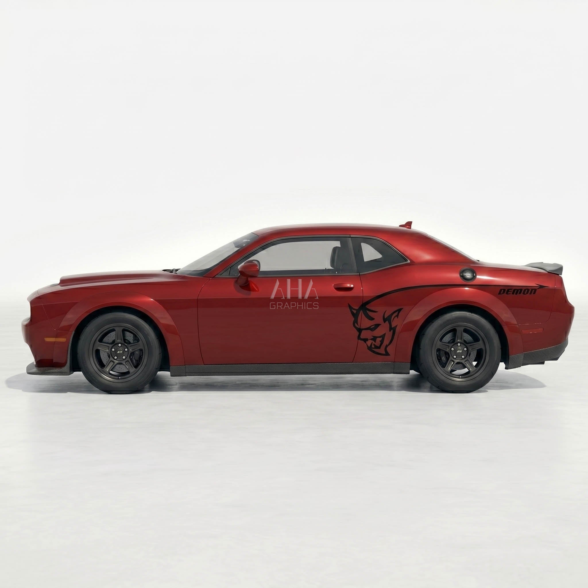 Demon Side Graphic Decals for Dodge Challenger DEMON