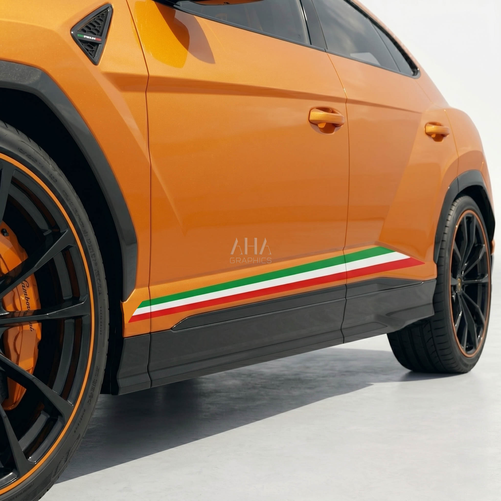 Lamborghini Urus Performante Side Stripes Decals