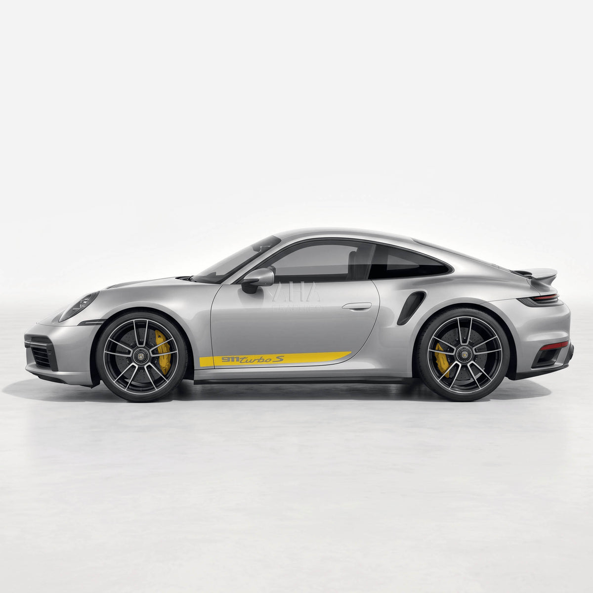 992 911 Turbo S Side Stripes Decals