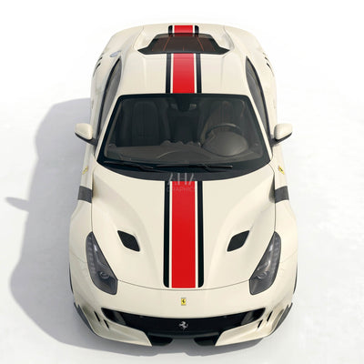 Ferrari F12 Berlinetta Center Stripes Decals