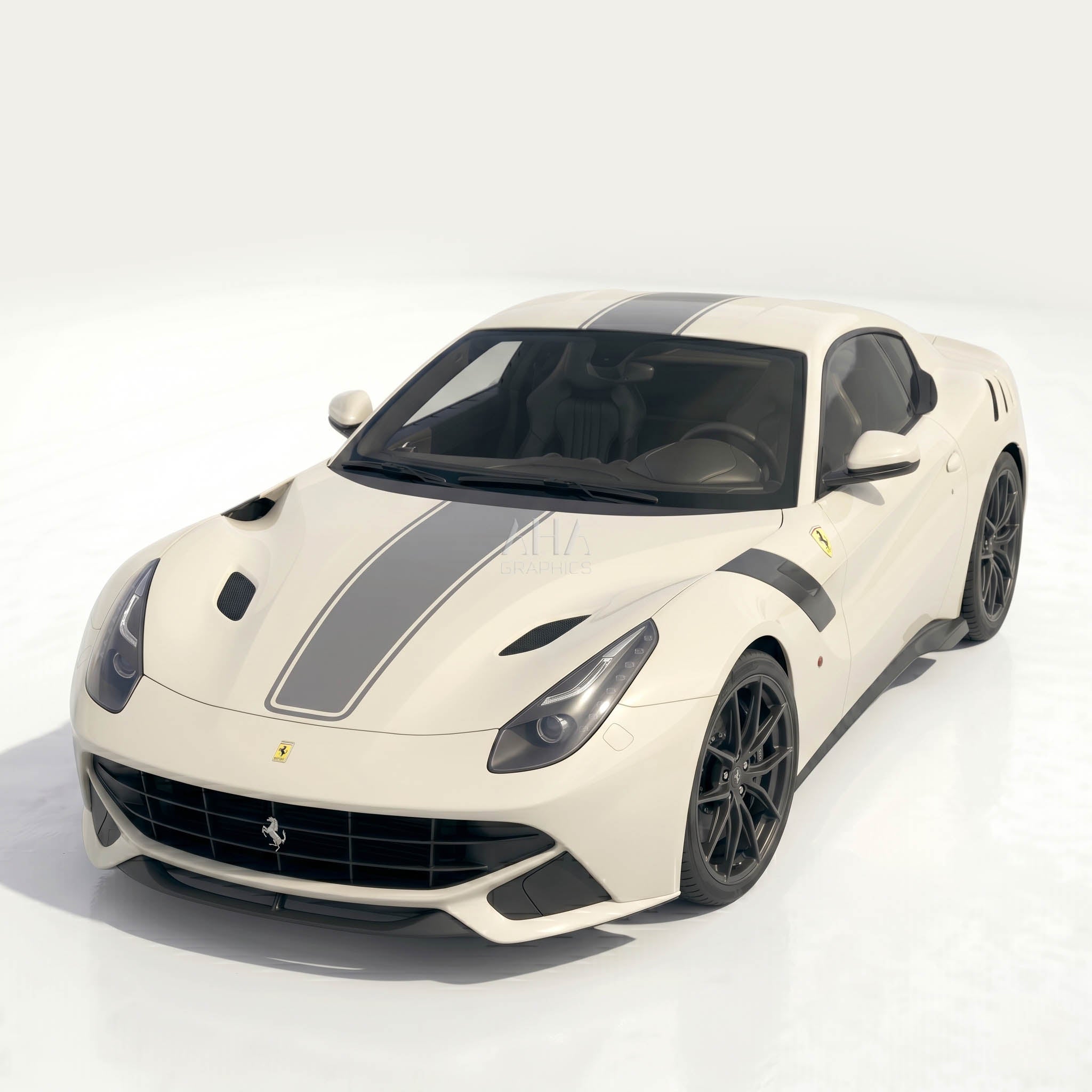 Ferrari F12 Berlinetta Center Stripes Decals