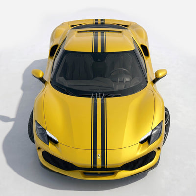 Ferrari 296 GTB Center Stripes Decals