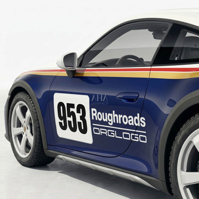 911 Dakar 992 Roughroads Side Decals