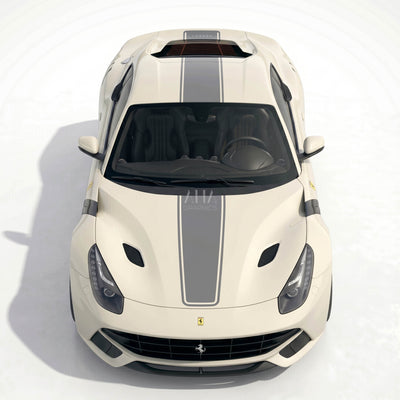 Ferrari F12 Berlinetta Center Stripes Decals