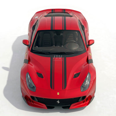 Ferrari F12 Berlinetta Center Stripes Decals