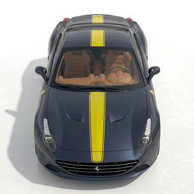 Ferrari California T Center Stripes Decals