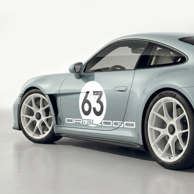 992 911 ST S/T Side Graphics Decals