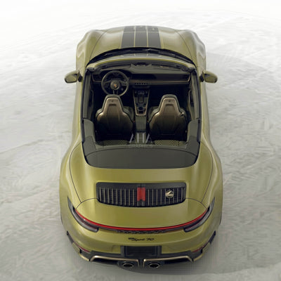 911 Spirit 70 Edition Hood Decal