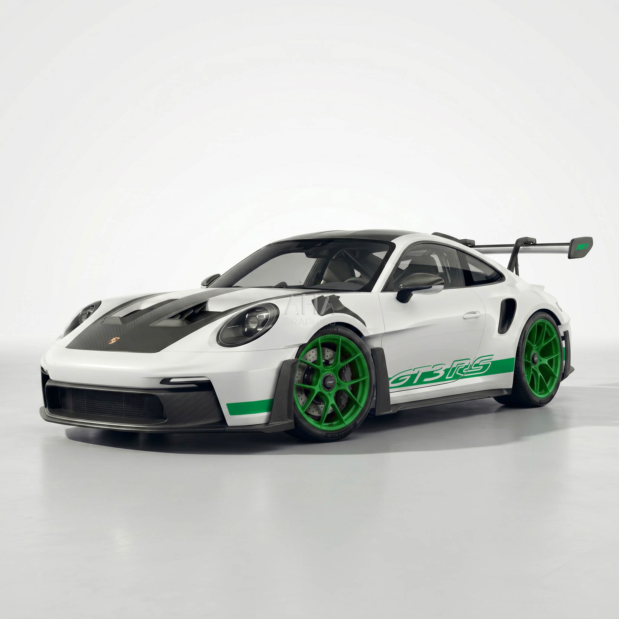 992 GT3 RS Tribute Package Side Stripes Decals