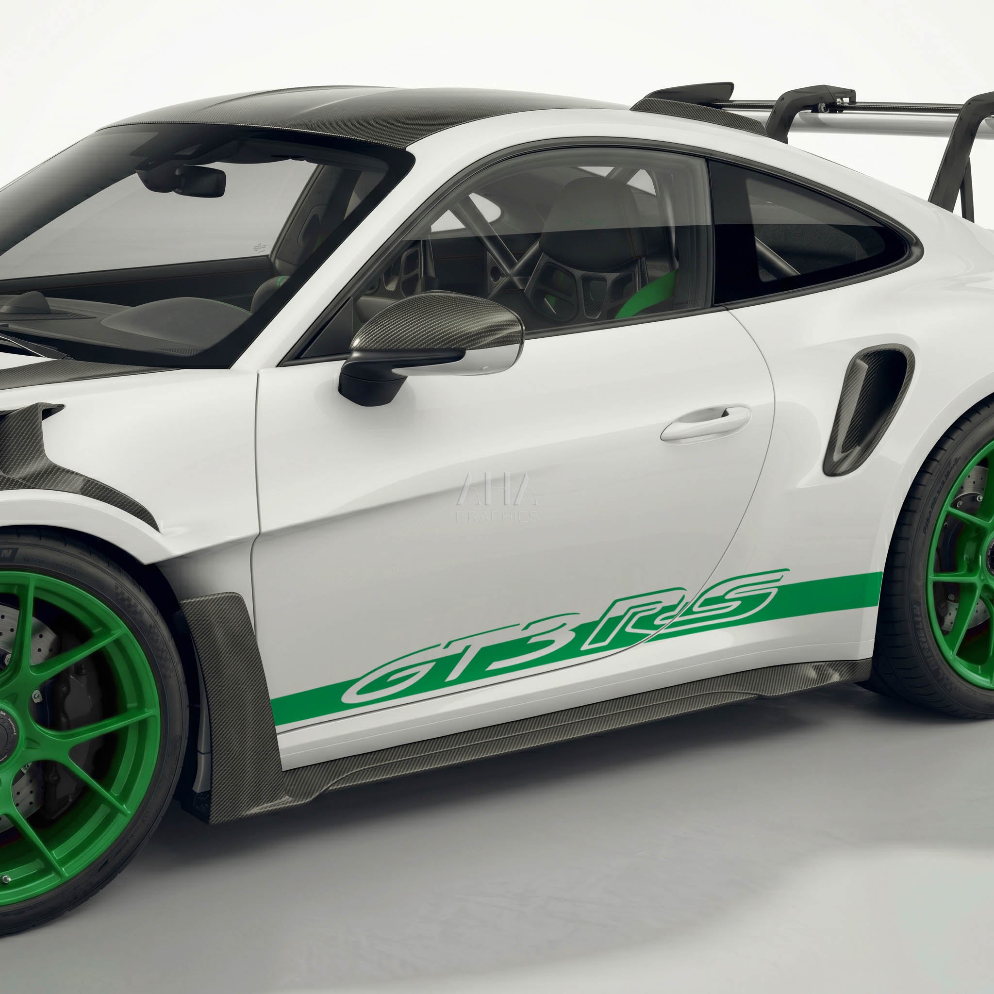 992 GT3 RS Tribute Package Side Stripes Decals