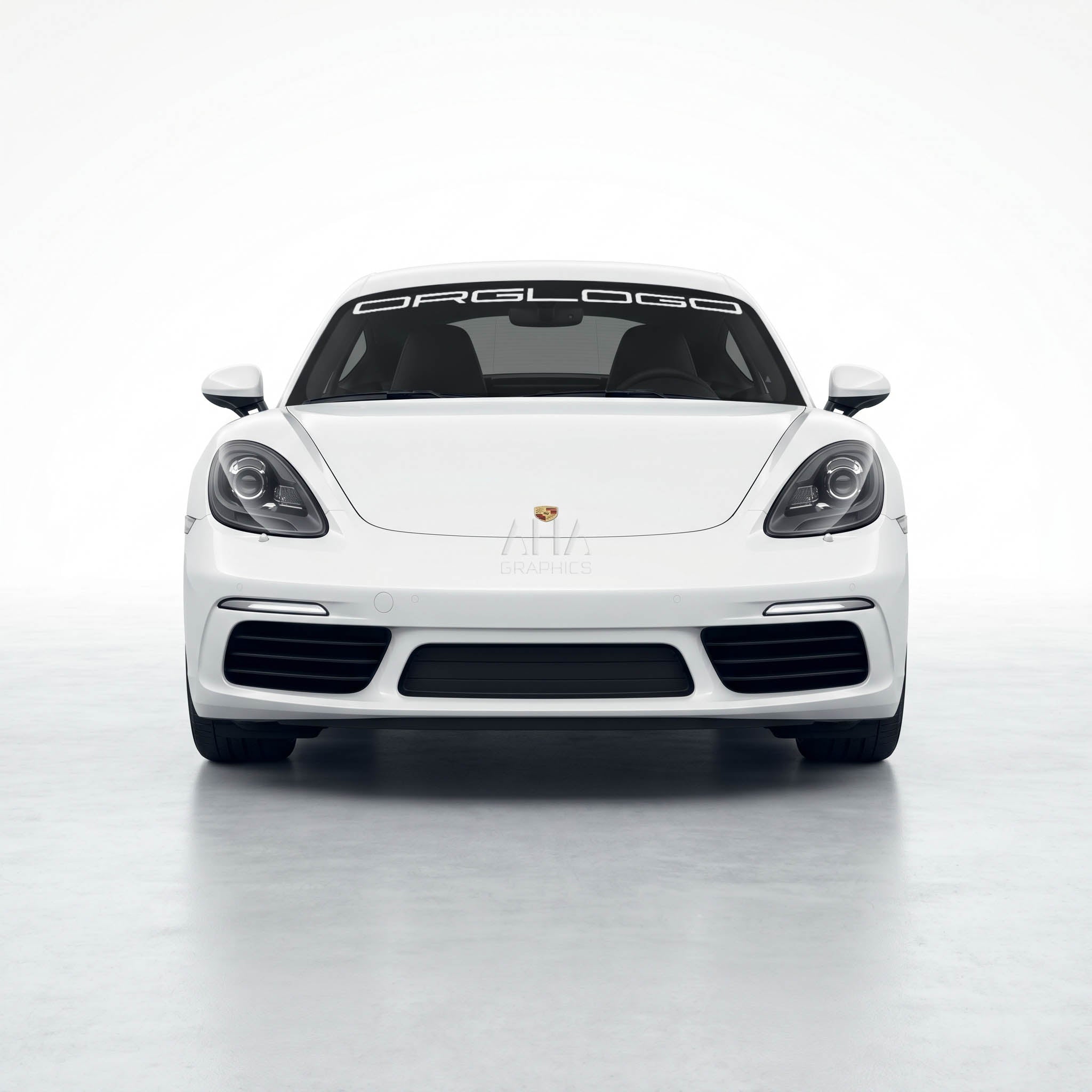 981/982 718 Cayman Windscreen Decal
