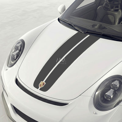 991 GT3 Center Stripes Decals