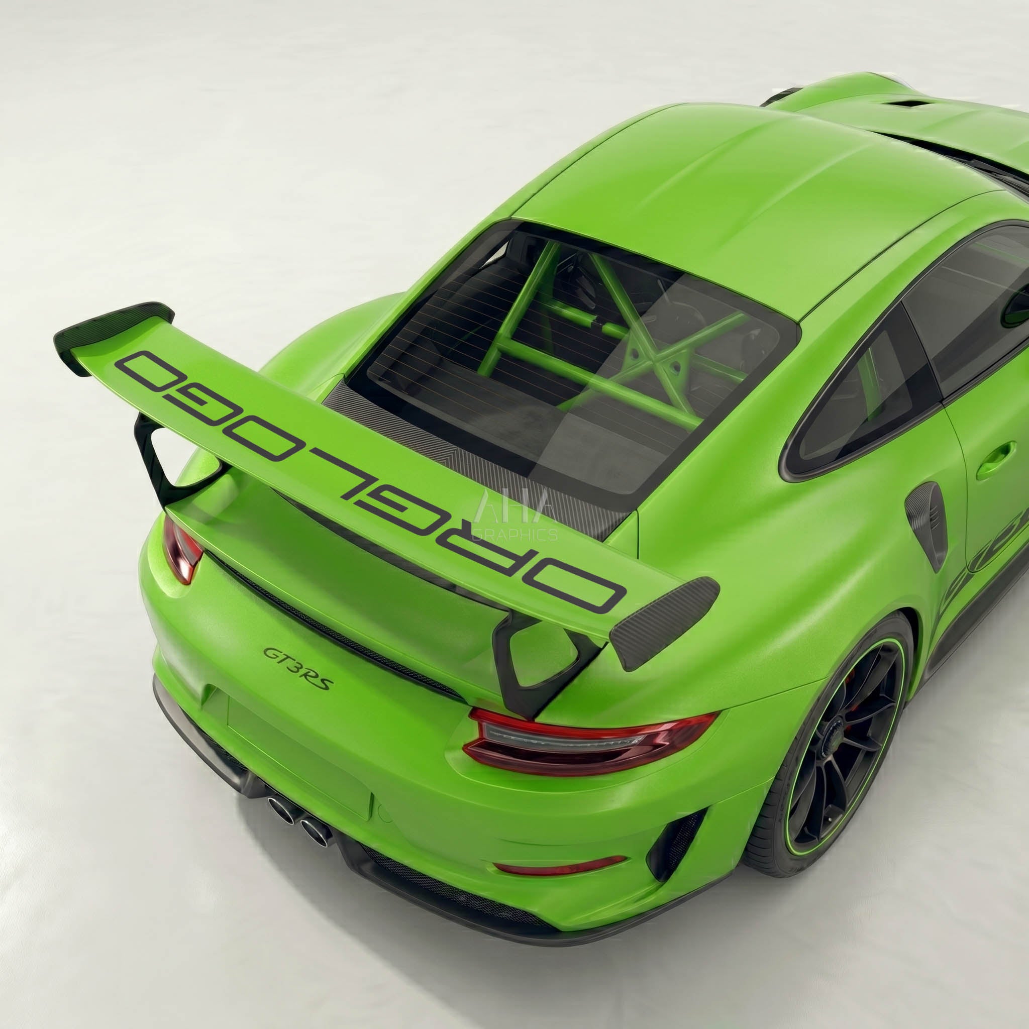 991.2 911 GT3RS Side Stripes Wing Decal