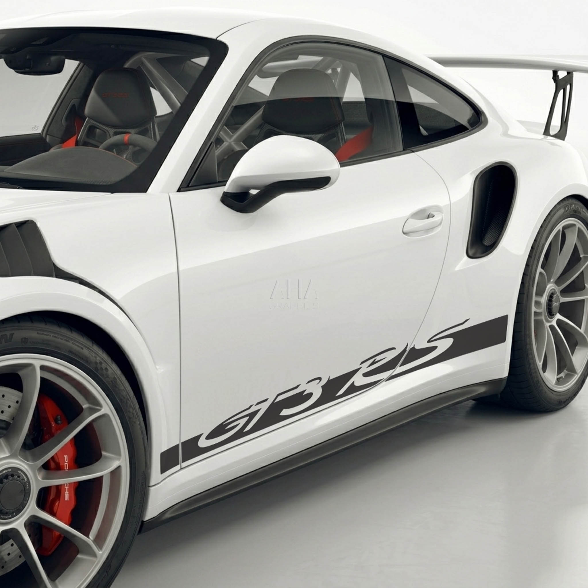 991 911 GT3RS Side Stripes Wing Decal