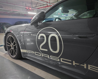 911 992 20th Anniversary Side Decals