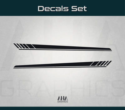 Side Stripes Decals for Mercedes Benz CLS 63 AMG