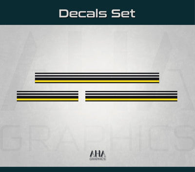 Center Stripes Decals for Dodge Challenger Racing Stripes