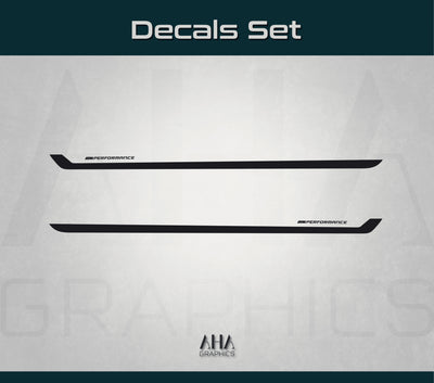 Side Stripes Decals for BMW 5 Series M5