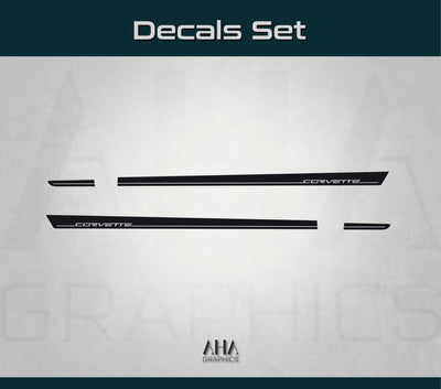 Side Stripes Decals for Chevrolet Corvette C6