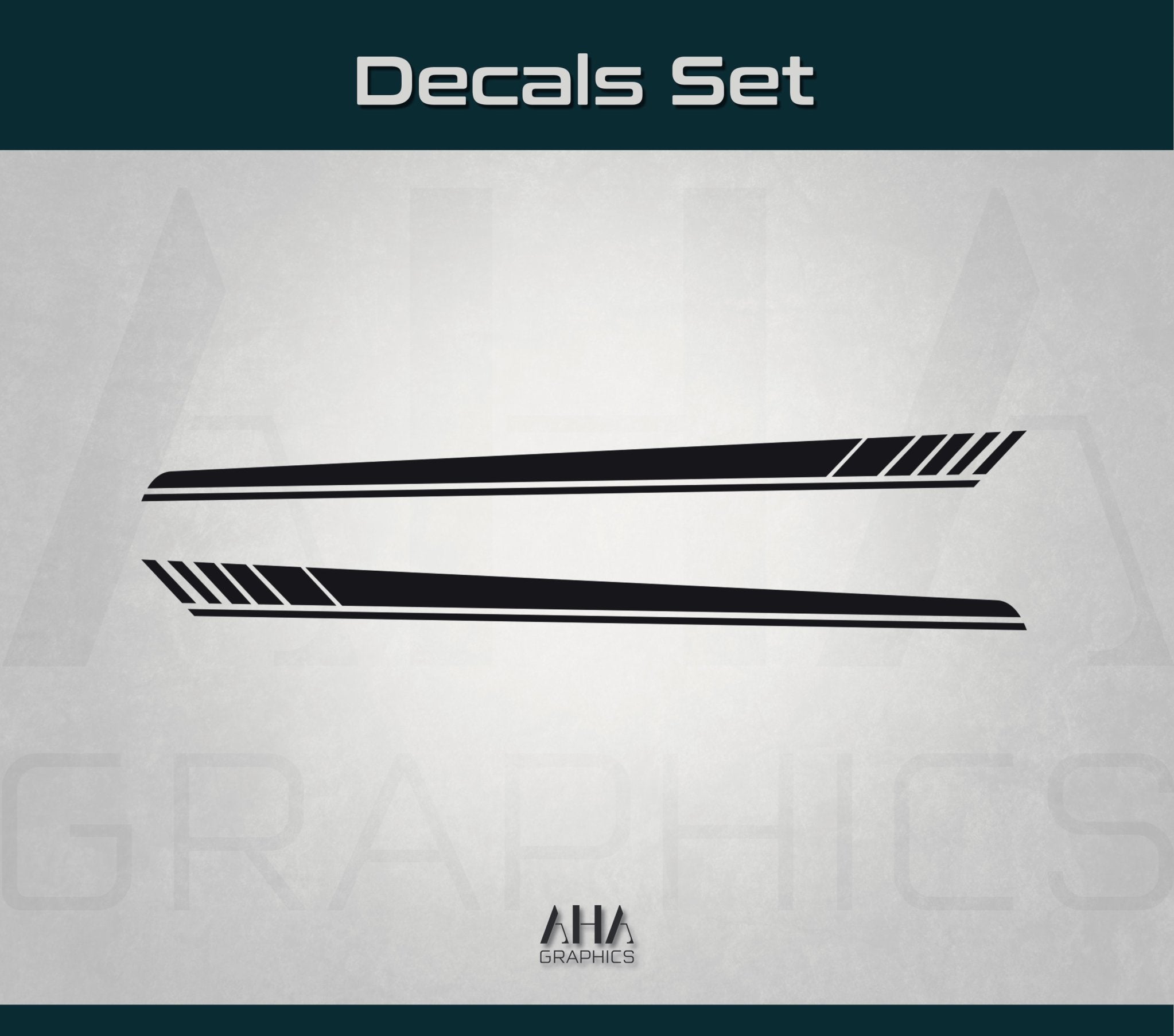 Side Stripes Decals for Mercedes AMG C63 Coupe Mercedes Benz C Coupe