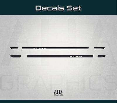 Side Stripes Decals for Dodge Challenger Scat Pack