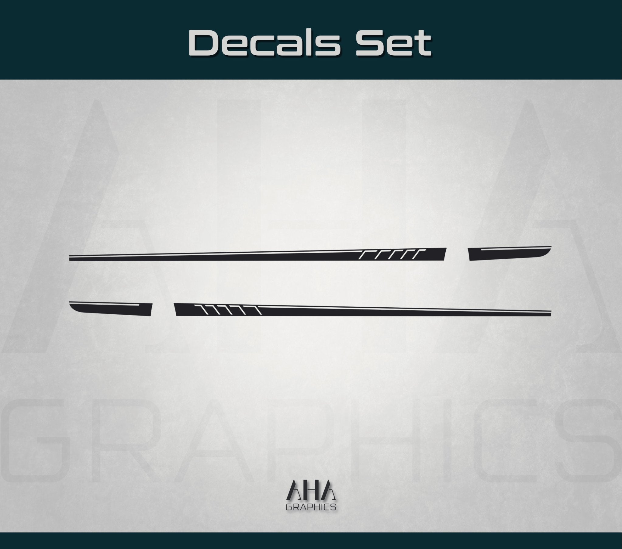 Side Stripes Decals for Mercedes AMG C63 Coupe Mercedes Benz C Coupe