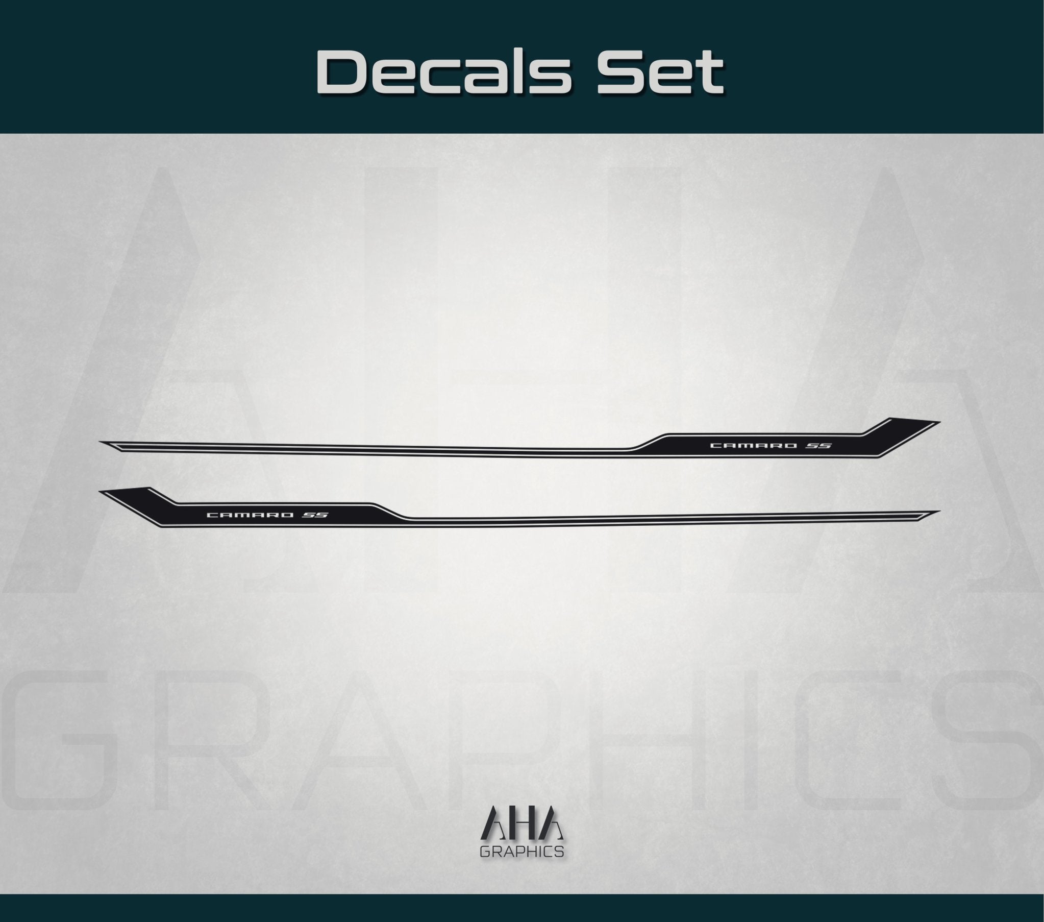 Side Stripes Decals for Chevrolet Camaro SS