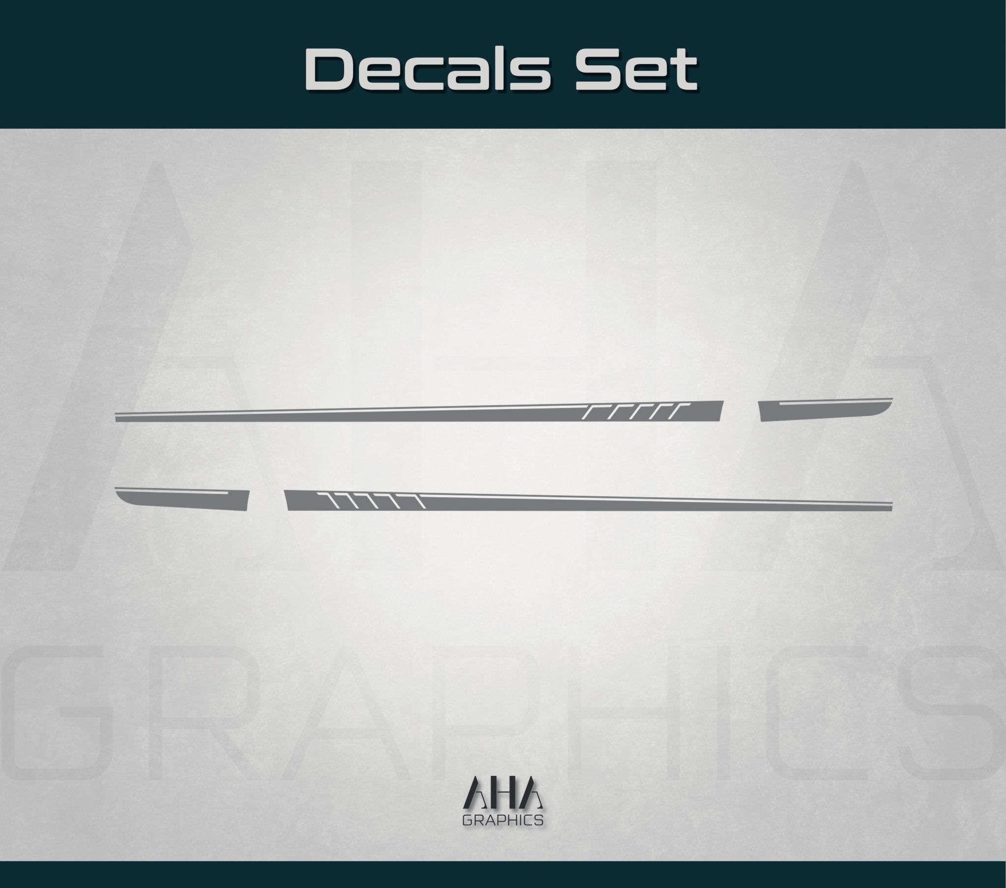 Side Stripes Decals for Mercedes AMG C63 Mercedes Benz C Class