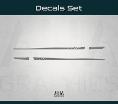 Side Stripes Decals for Mercedes AMG C63 Mercedes Benz C Class