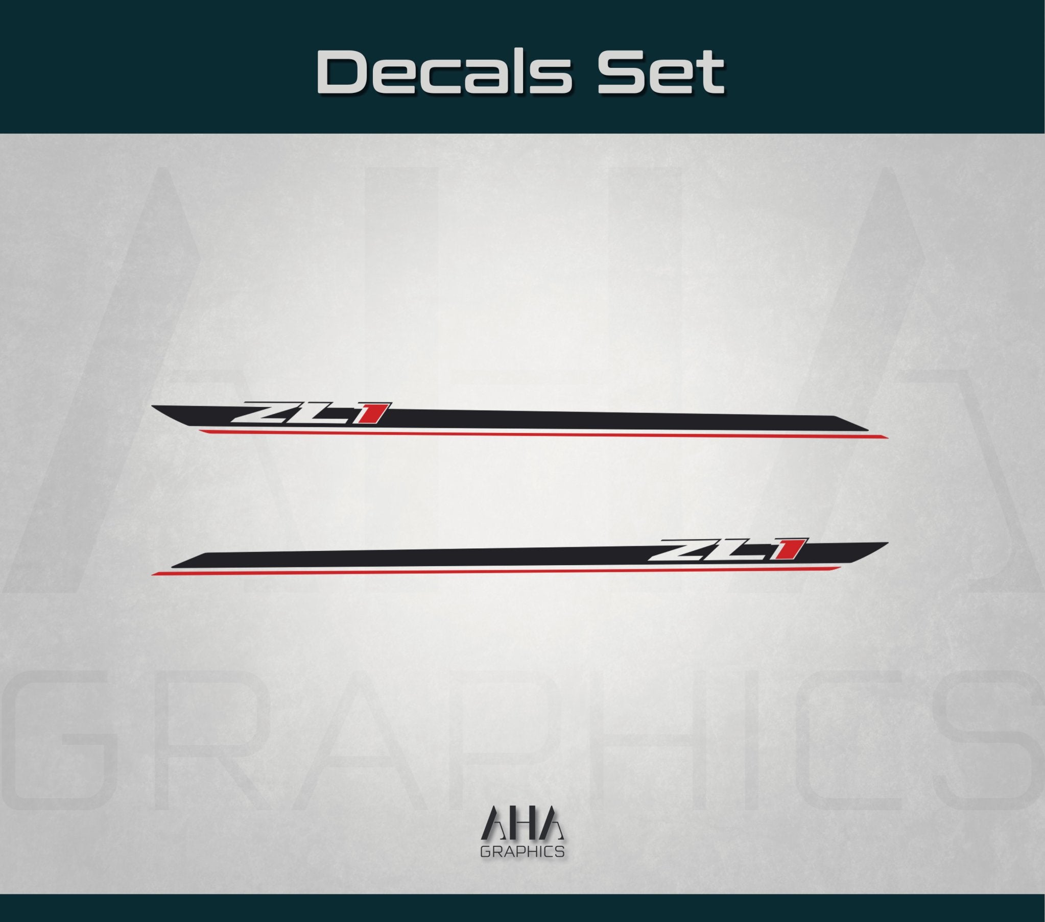 Side Stripes Decals for Chevrolet Camaro ZL1