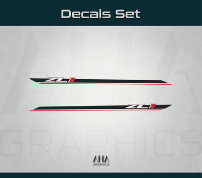 Side Stripes Decals for Chevrolet Camaro ZL1