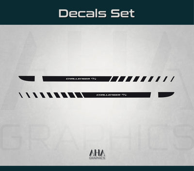 Side Stripes Decals for Dodge Challenger RT