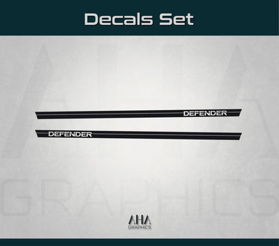 Side Stripes Decals for Land Rover Defender 110