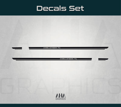 Side Stripes Decals for Dodge Challenger RT