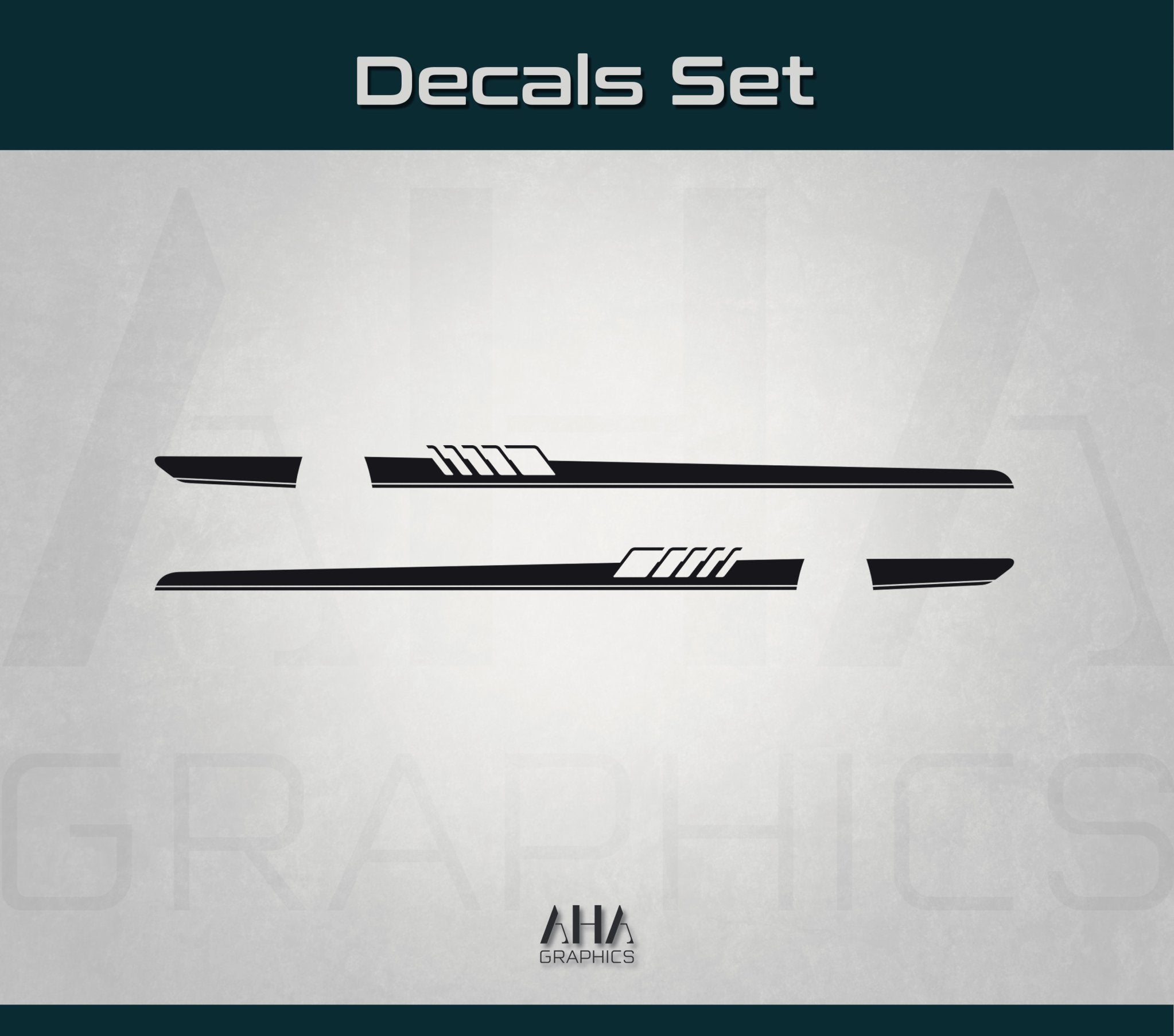 Side Stripes Decals for Mercedes AMG E63 Mercedes Benz E Class