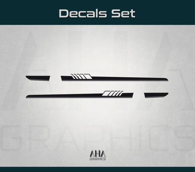 Side Stripes Decals for Mercedes AMG E63 Mercedes Benz E Class