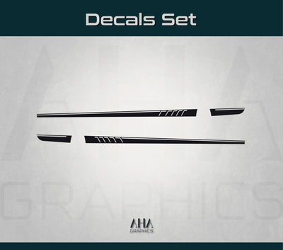 Side Stripes Decals for Mercedes AMG E63 Mercedes Benz E Class