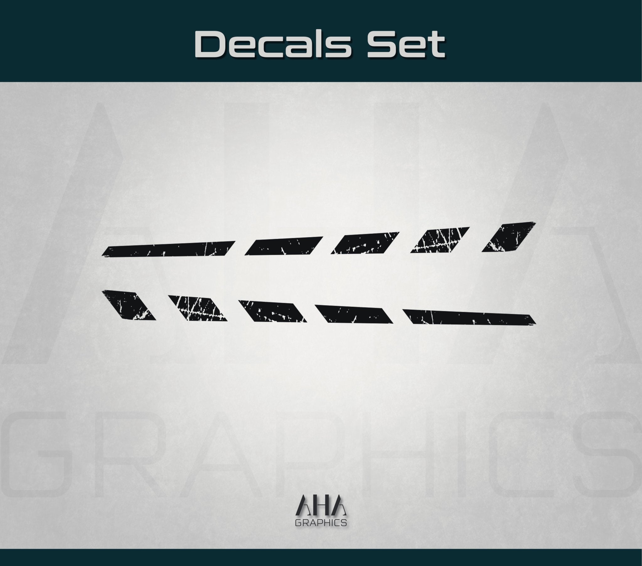 Side Stripes Decals for Mercedes AMG GT63 4 Door Coupe