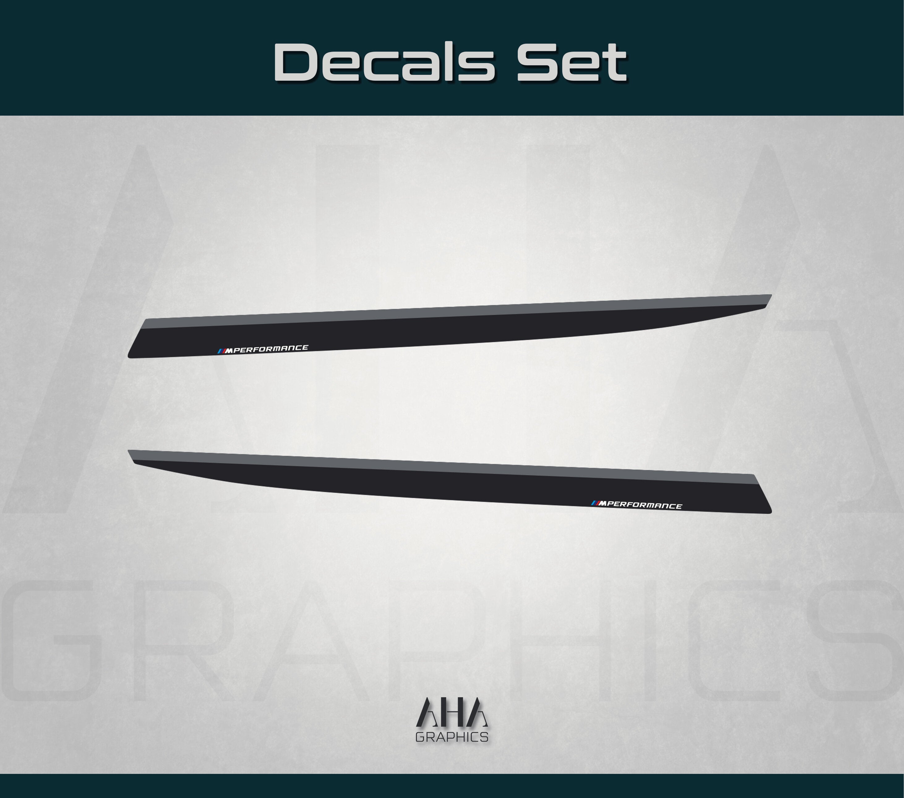 Side Stripes Decals for BMW 3 Series