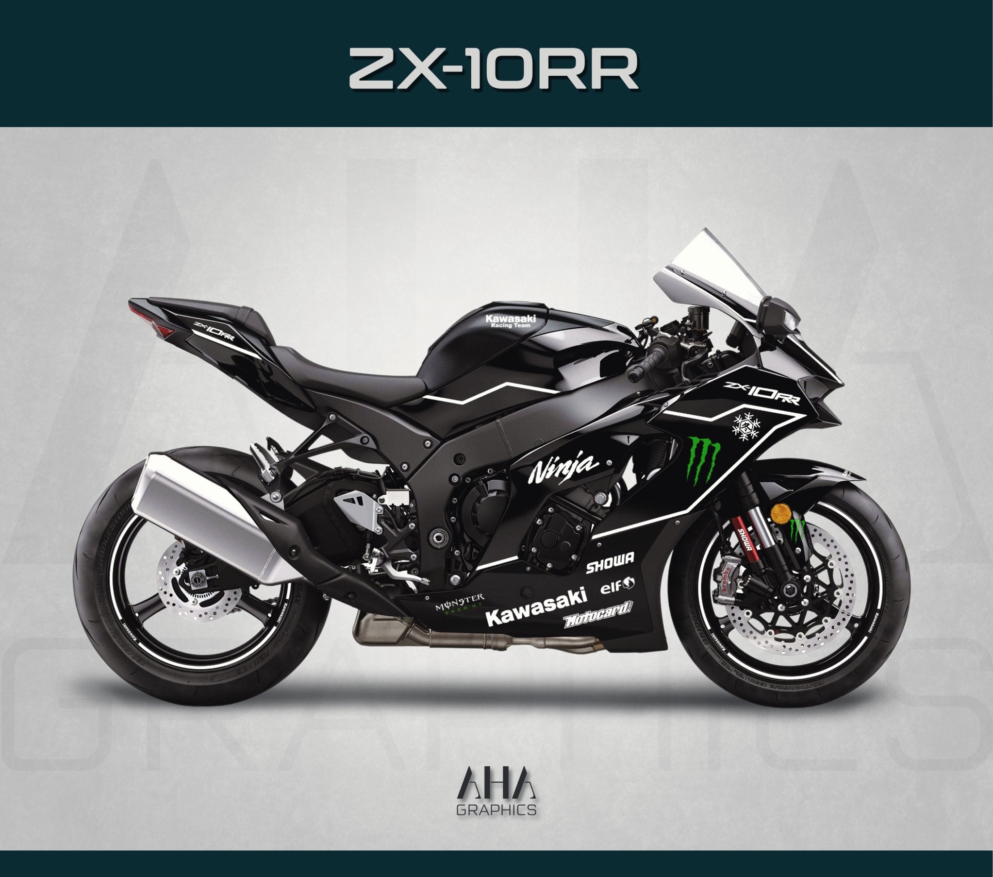 Kit Adesivi Kawasaki Ninja ZX-10R KRT Winter Test Edition