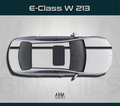 Center Stripes Decals for Mercedes Benz E Class W213 E63 AMG