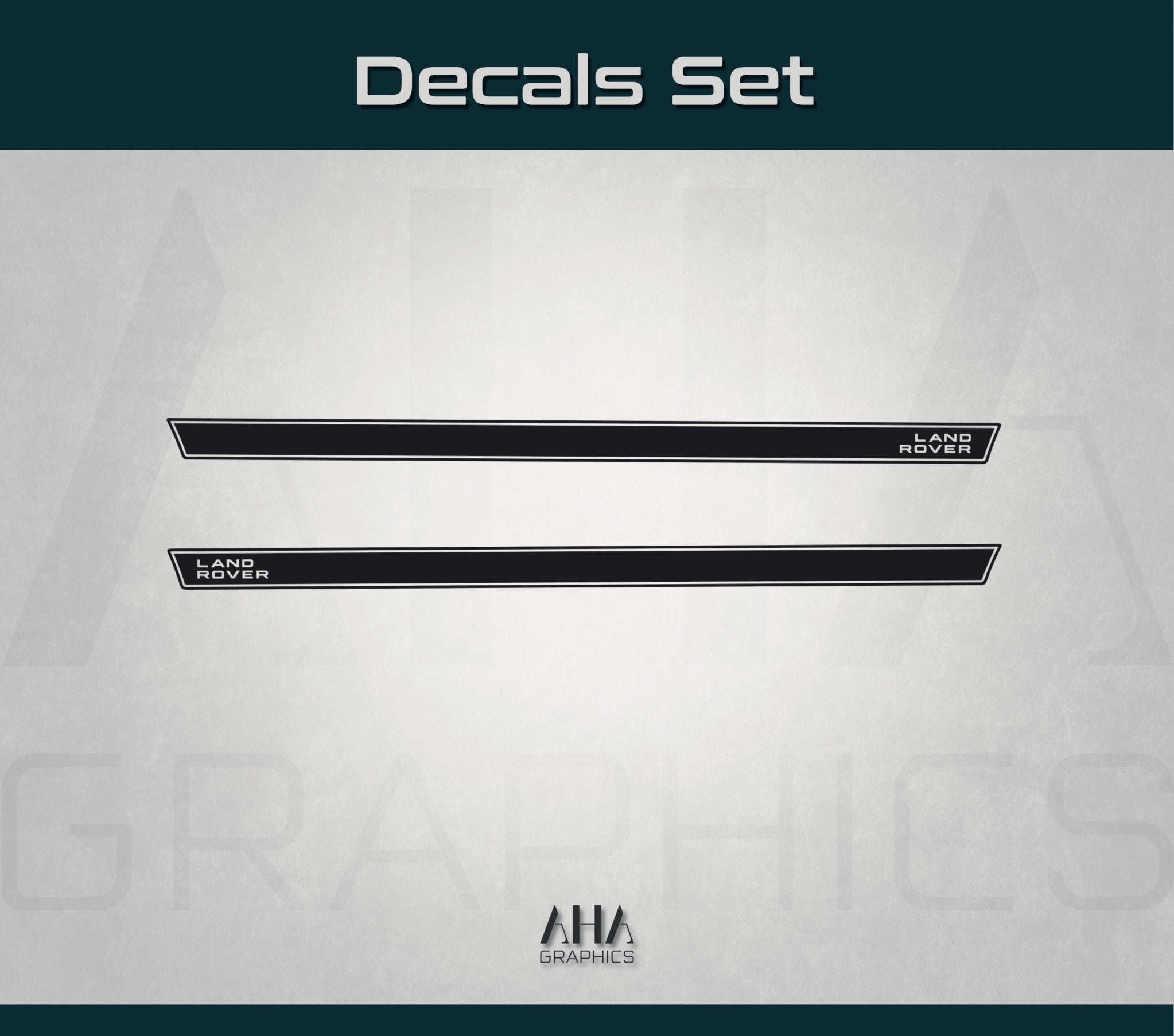 Side Stripes Decals for Land Rover Defender 90