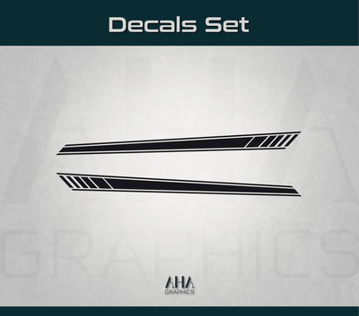 Side Stripes Decals for Mercedes AMG A45 A Class
