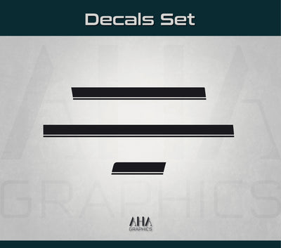 Center Stripes Decals for Mercedes Benz E Class W213 E63 AMG