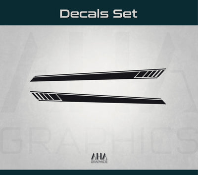 Side Stripes Decals for Mercedes AMG A45 A Class